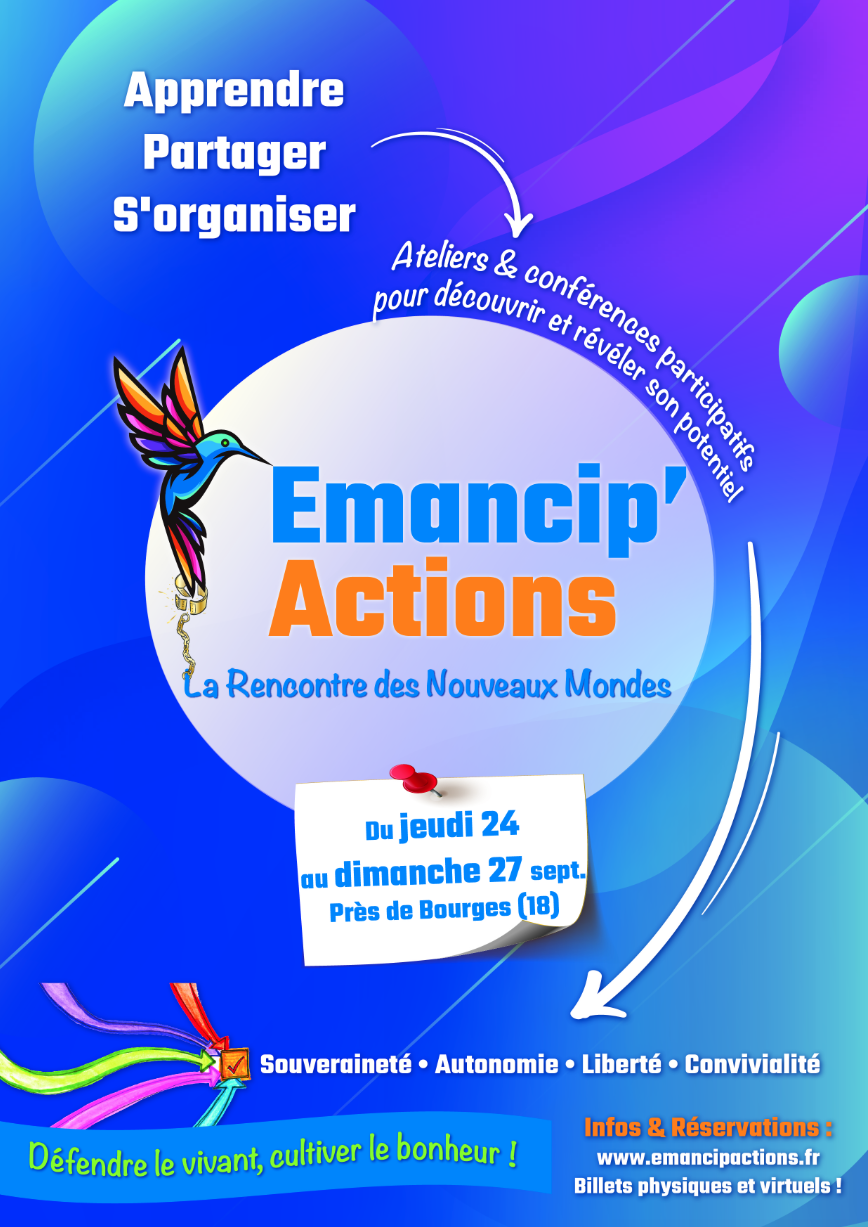 Aperçu de l'affiche officielle d'Émancip'Actions 2026